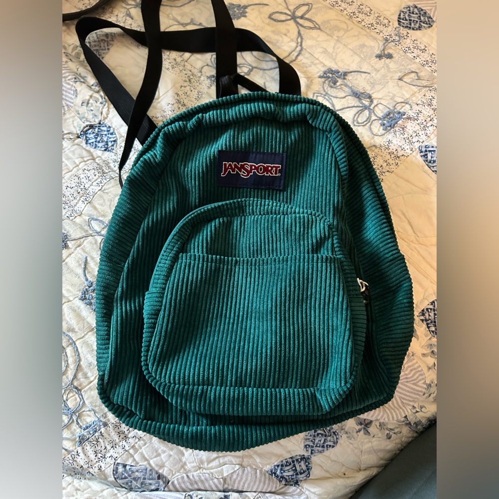 Jansport corduroy half pint backpack